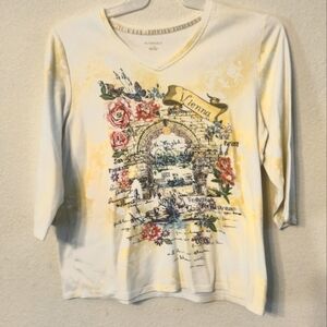 3/$12 ALLISON DALEY Venice top